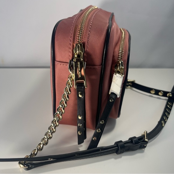 NWT Michael Kors Rose Leila LG Camera Bag - Picture 5 of 12